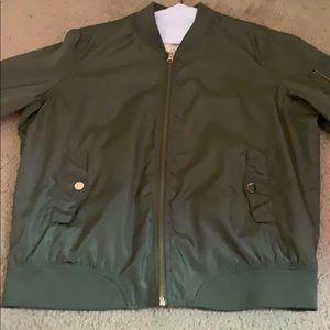 Army green jacket